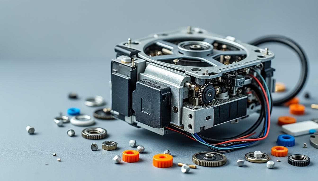 Imprimante moteur cassé : pièce de rechange obligatoire