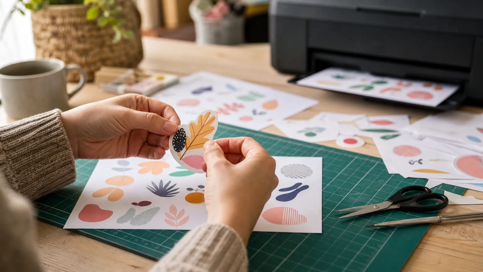 Imprimer des stickers chez soi : le guide pour ne pas gaspiller 20 feuilles