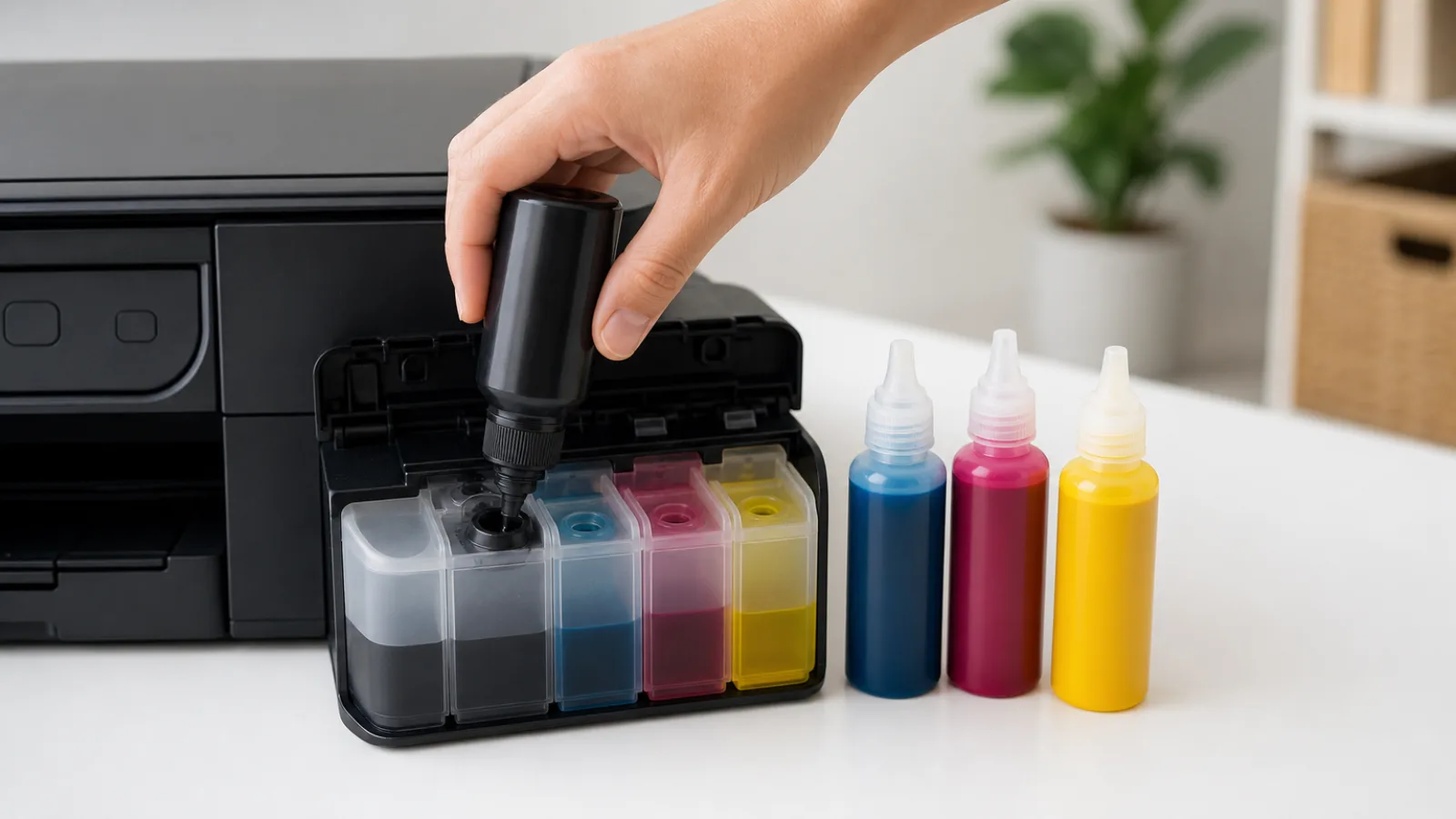 Encre Epson EcoTank 104 : bouteilles, EcoTank compatibles et 102, 113